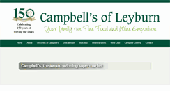 Desktop Screenshot of campbellsofleyburn.co.uk